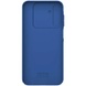 Карбоновая накладка Nillkin Camshield (шторка на камеру) для Samsung Galaxy A25 5G Синий / Blue