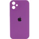 Чехол Silicone Case Square Full Camera Protective (AA) для Apple iPhone 11 (6.1") Фиолетовый / Grape