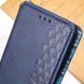 Шкіряний чохол книжка GETMAN Cubic (PU) для Samsung Galaxy A15 4G/5G, Синій