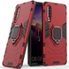 Ударопрочный чехол Transformer Ring for Magnet для Huawei P30 Красный / Dante Red
