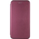 Кожаный чехол (книжка) Classy для Samsung Galaxy A12 Бордовый