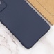Чохол Silicone Cover Lakshmi Full Camera (AAA) для Xiaomi Redmi 12C, Темно-синій / Midnight blue