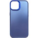 TPU+PC чехол Magic glow with protective edge для Apple iPhone 12 Pro / 12 (6.1") Blue
