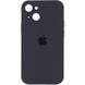Чохол Silicone Case Full Camera Protective (AA) для Apple iPhone 15 (6.1"), Серый / Dark Gray