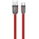 Дата кабель Hoco U74 "Grand" Type-C (1.2m) Красный
