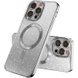 TPU чехол Delight case with MagSafe с защитными линзами на камеру для Apple iPhone 14 Pro Max (6.7") Серый / Gray