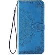 Кожаный чехол (книжка) Art Case с визитницей для Samsung Galaxy A04e Синий