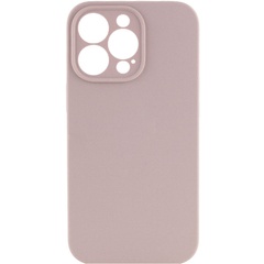 Чехол Silicone Case Full Camera Protective (AA) NO LOGO для Apple iPhone 15 Pro (6.1") Серый / Lavender