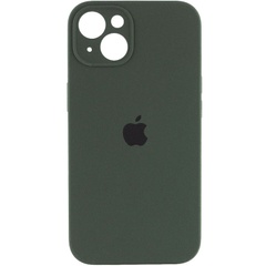 Чехол Silicone Case Full Camera Protective (AA) для Apple iPhone 14 Plus (6.7") Зеленый / Cyprus Green