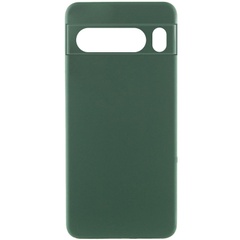 Чехол Silicone Cover Lakshmi Full Camera (AA) для Google Pixel 9 Pro XL Зеленый / Dark green