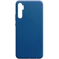 Силиконовый чехол Candy для Xiaomi Mi Note 10 Lite Синий / Powder Blue