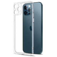 TPU чохол Epic Transparent 1,5mm Full Camera для Apple iPhone 12 Pro (6.1"), Безбарвний (прозорий)