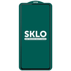 Защитное стекло SKLO 5D (full glue) (тех.пак) для Samsung Galaxy M53 5G Черный