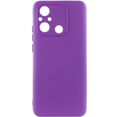 Чохол Silicone Cover Lakshmi Full Camera (AAA) для Xiaomi Redmi 12C, Фіолетовий / Amethyst