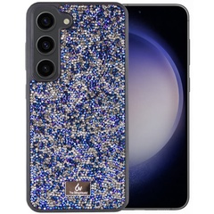 TPU чехол Bling World Rock Diamond для Samsung Galaxy S23 Синий