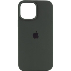 Чехол Silicone Case Full Protective (AA) для Apple iPhone 16 Pro (6.3") Зеленый / Cyprus Green