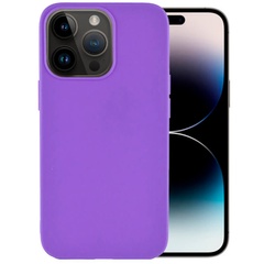 Силіконовий чохол Candy для Apple iPhone 14 Pro Max (6.7"), Фіолетовий