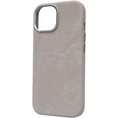 Чехол Denim with MagSafe для Apple iPhone 14 Pro (6.1") Gray