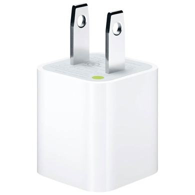 МЗП (5w 1A) для Apple iPhone usa (box), Білий