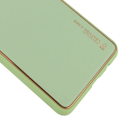 Кожаный чехол Xshield для Samsung Galaxy A50 (A505F) / A50s / A30s Зеленый / Pistachio