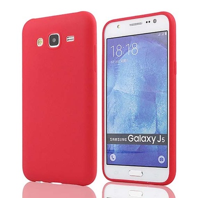 Силиконовый чехол Candy для Samsung J510F Galaxy J5 (2016) Красный