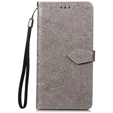 Кожаный чехол (книжка) Art Case с визитницей для Huawei Mate 10 Lite Серый