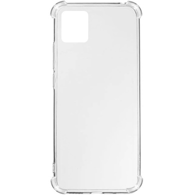 TPU чохол GETMAN Ease logo посилені кути для Samsung Galaxy A04e, Безбарвний (прозорий)