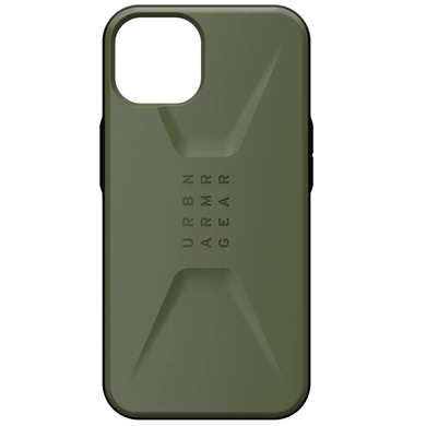 Чехол TPU UAG CIVILIAN series для Apple iPhone 12 Pro Max (6.7") Зеленый