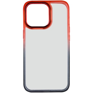 Чехол TPU+PC Fresh sip series для Apple iPhone 14 Pro Max (6.7") Черный / Красный