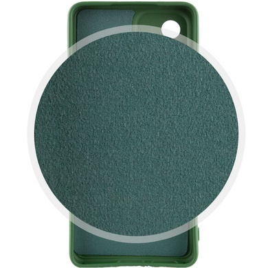 Чохол Silicone Cover Lakshmi Full Camera (A) для Xiaomi 13, Зелений / Dark Green