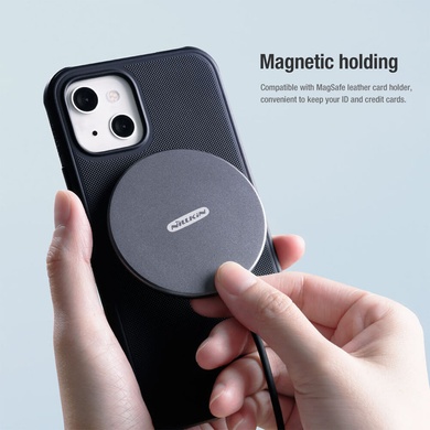 Чохол Nillkin Matte Magnetic Pro для Apple iPhone 15 Plus (6.7"), Чорний / Black