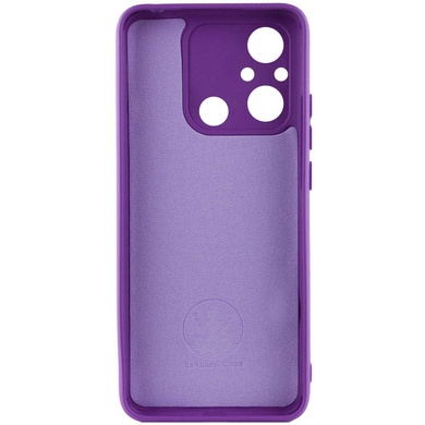 Чохол Silicone Cover Lakshmi Full Camera (AAA) для Xiaomi Redmi 12C, Фіолетовий / Amethyst