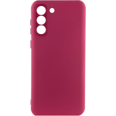 Чохол Silicone Cover Lakshmi Full Camera (A) для Samsung Galaxy S21 FE, Рожевий / Pink