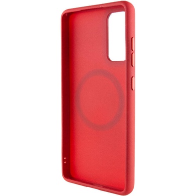 TPU чохол Bonbon Metal Style with MagSafe для Samsung Galaxy S24+, Червоний / Red