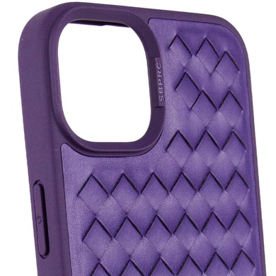 Кожаный чехол Polo Santa Barbara для Apple iPhone 14 Plus (6.7") Purple
