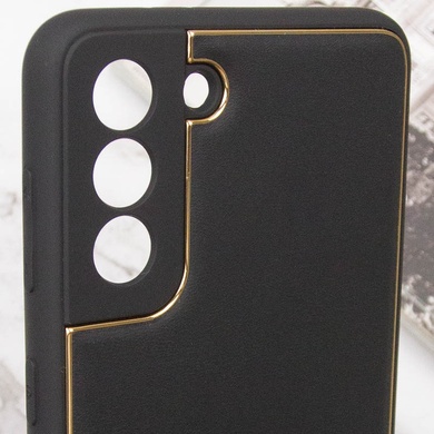 Шкіряний чохол Xshield для Samsung Galaxy S21 FE, Чорний / Black