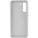 TPU чохол Bonbon Metal Style для Samsung Galaxy S24+, Білий / White