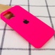 Чохол Silicone Case Full Protective (AA) для Apple iPhone 12 Pro / 12 (6.1"), Рожевий / Barbie pink