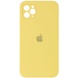 Чохол Silicone Case Square Full Camera Protective (AA) для Apple iPhone 11 Pro (5.8 "), Жовтий / Canary Yellow