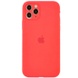 Чохол Silicone Case Full Camera Protective (AA) для Apple iPhone 11 Pro Max (6.5"), Оранжевый / Pink citrus