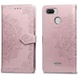 Шкіряний чохол (книжка) Art Case з візитницею для Xiaomi Redmi 6, Рожевий