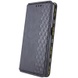 Шкіряний чохол книжка GETMAN Cubic (PU) для Samsung Galaxy A15 4G/5G, Чорний