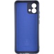 Чехол Silicone Cover Lakshmi Full Camera (AA) для Motorola Moto G84 Синий / Midnight Blue