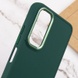 TPU чехол Bonbon Metal Style для Samsung Galaxy A15 4G/5G Зеленый / Army green