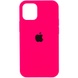 Чохол Silicone Case Full Protective (AA) для Apple iPhone 12 Pro / 12 (6.1"), Рожевий / Barbie pink