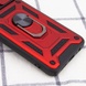 Ударопрочный чехол Camshield Serge Ring для Xiaomi Redmi Note 12S Красный