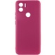 Чохол Silicone Cover Lakshmi Full Camera (A) для Xiaomi Redmi A1+ / Poco C50 / A2+, Бордовий / Marsala