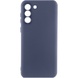 Чохол Silicone Cover Lakshmi Full Camera (A) для Samsung Galaxy S21 FE, Синій / Midnight Blue