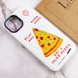 TPU+PC чехол Funny pictures with MagSafe для Apple iPhone 13 (6.1") Pizza