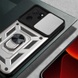 Ударопрочный чехол Camshield Serge Ring для Xiaomi 13T / 13T Pro Серебряный